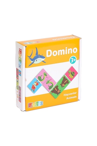 Edu-3013 Hayvanlar Domino -chiva