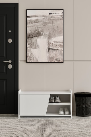 Hera 95 Cm Ayakkabılık 100% Mdf Beyaz