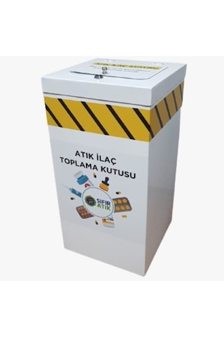 İlaç Atık Kutusu İlaç Toplama Kovası Tıbbi Atık Kutusu