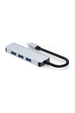 Samdoo 4-in-1 Usb Hub Genişletici: Usb 3.0 5gbps + 3x Usb 2.0, Usb-a/type-c Girişi, Hızlı Veri Transferi