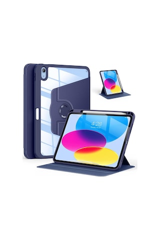Apple Uyumlu iPad Air 5 Air 4 10.9 Kılıf Dik-Yatay Kalem Bölmeli A2072 A2316 A2324 A2325 A2588 A2589 A2591