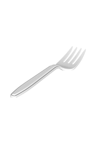 Niceplast Gz0197 Lüx Plastik Çatal 50'li Şeffaf