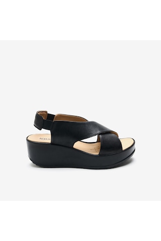 IGI&Co Nero Black Sandalet Kadın 1161888 Igı&co Dcd 11618 Fodera Capra siyah