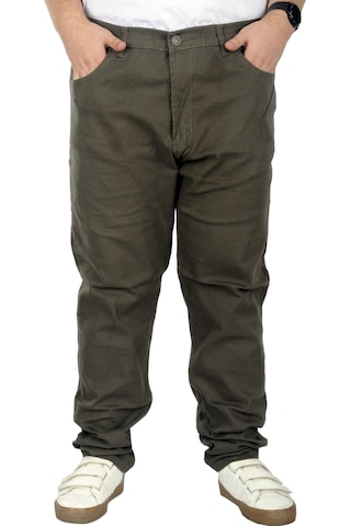 Mode Xl Büyük Beden Erkek Gabardin Pantolon 5 Cep Doğa Classic 22920 Haki Haki