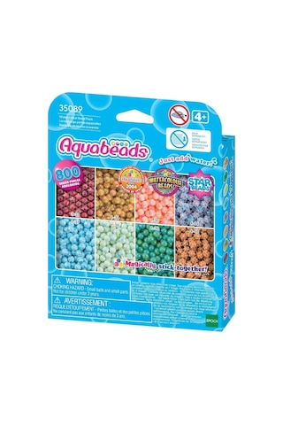 35089 Aquabeads Suluboya Renkleri Yedek Boncuk Pakedi- 800 Parça +4 Yaş