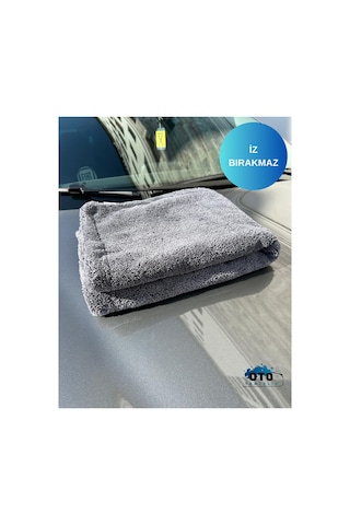 Mikrofiber Araç Kurulama Bezi 50x70 Cm 1000 Gsm, Çift Katlı, Çizmez, Koku Yapmaz 1 Adet