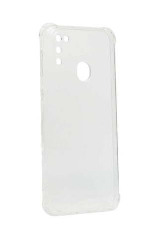 Zore Galaxy Uyumlu M21 Kılıf Msra Kamera Korumalı Nitro Anti Shock Silikon - Renksiz Renksiz