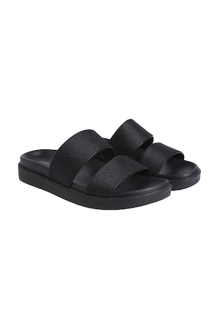 Kadın Flat Slide Jacq Terlik Hw0hw02486beh Siyah