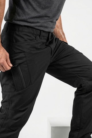 Onz Scoutland Büyük Beden Battal Boy Siyah Kışlık Polarlı Ripstop Outdoor Softshell Pantolon Antrasit - Siyah