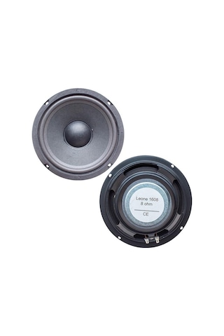 Leone 1608 16 Cm 8 Ohm Tweter Sız Tekli Hoparlör