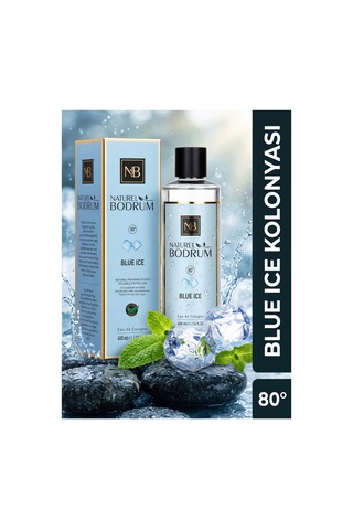 Blue Ice Buzul Ferahlığı Kolonyası 400 Ml Dökmeli 12'li Paket 80 Aile Ve Ofis Toptan Set