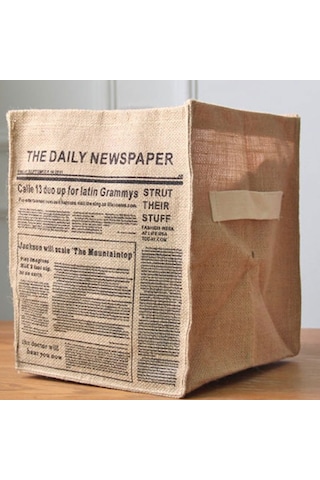 Sones Katlanabilir Jüt Saklama Kutusu İç Çamaşırı İçin Sıralama Sepeti The Daıly Diğer