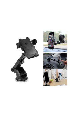 Long Neck One Touch Car Mount Araç İçi Telefonu Tutucu 4490 Diğer