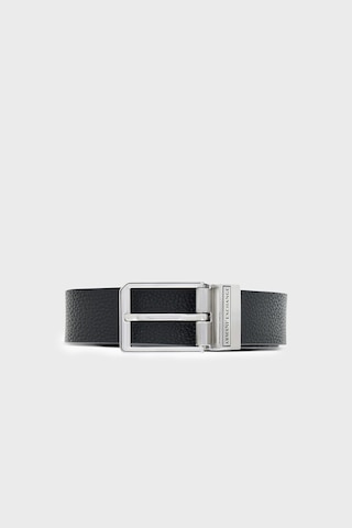 Armani Exchange Deri Logolu Kemer Erkek Kemer Xm003188 Af26723 Mc028 Siyah-gri