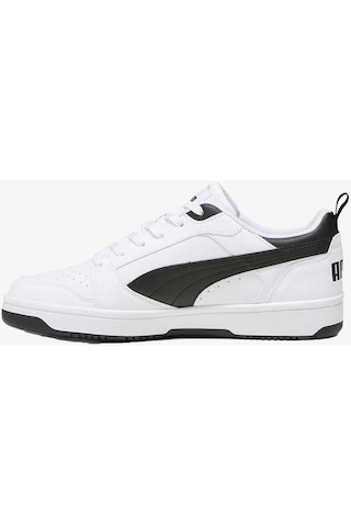 Puma Erkek Sneaker Beyaz Siyah 392328-02 Rebound V6 Low 24k680000777 680113 Beyaz - Siyah