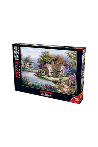Anatolian Puzzle 1500 Parça Kuğular Ve Kır Evi 4529