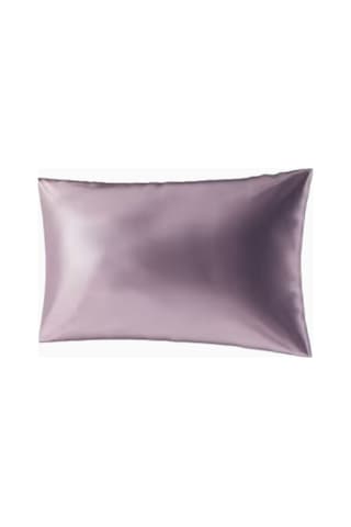 Aılorıa Beaut Sleep 60x40 Ipek Yastık Kılıfı, %100 Dut Ipeği, Hipoalerjenik Ve Saç Dostu Mor