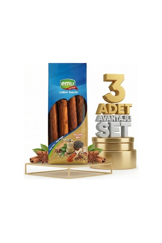 Emu Kabuk Tarçın 3x30 Gr