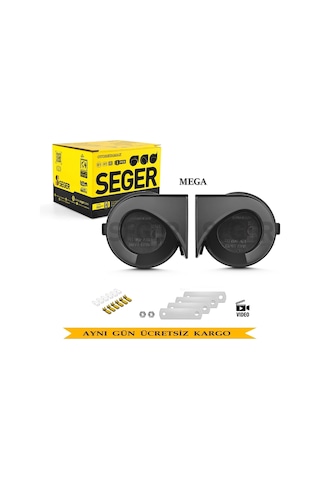 Seger Güçlendirilmiş Mega Dadat Korna Seti 65H N11.866