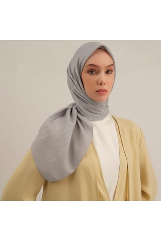 Armine E00oa0444083 23 Armine Lyocell Eşarp 3 Gri