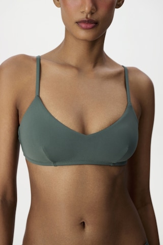 Penti Yeşil Front V Bikini Üstü