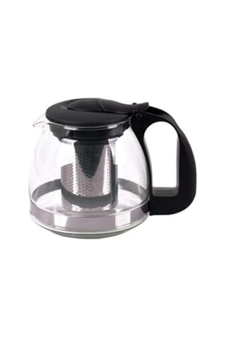 Çelik Süzgeçli Cam Demlik 700 Ml Çok Renkli