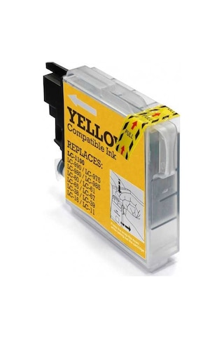 Brother Lc38-lc67-lc980-lc1100 Sarı Uyumlu, Kartuş Great Toner