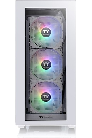 Thermaltake Divider CA-1S2-00M6WN-01 300 ARGB TG Led Fanlı ATX Oyuncu Kasası Beyaz