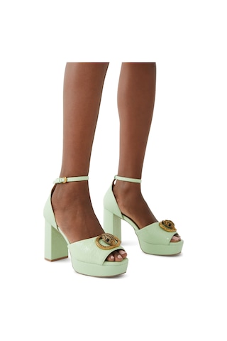 Kurt Geiger Chelsea Platform Topuklu Ayakkabı - Açık/pastel Yeşil