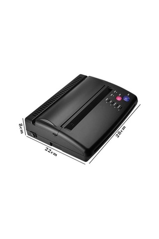 Thermal Copier Machine Prt1 Siyah Dövme Stencil Termal Yazıcı