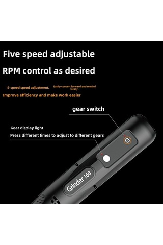 Besthome1 110-220v Elektrikli Elden Taşlama Makinesi - 39 Parça Takım, Delme, Oyma, Kesme, Parlatma