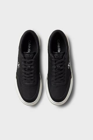 Calvin Klein Deri Logolu Sneaker Ayakkabı Hm0hm02326beh Erkek Ayakkabı Hm0hm02326 Beh Siyah