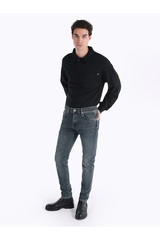 Colin's Colins 041 Danny Slim Fit Düşük Bel Düz Paça Koyu Mavi Erkek Pantolon Cl1066310 001
