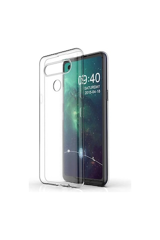 LG Uyumlu K51s Kılıf Zore Süper Silikon Kapak Renksiz