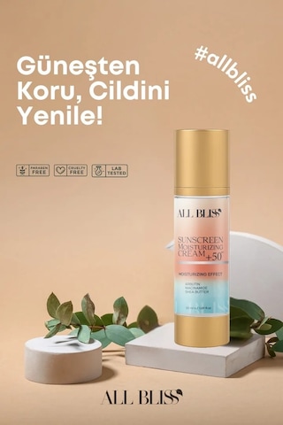 All Bliss 50+ Spf Güneş Kremi 50 Ml