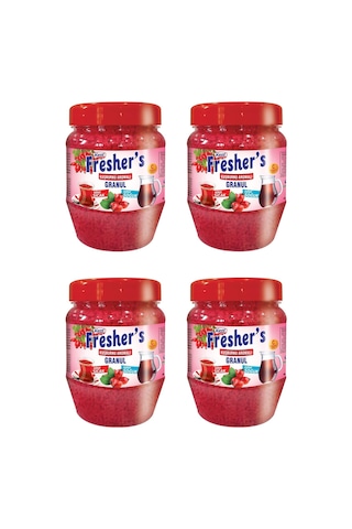 Kent Boringer Fresher's Kuşburnu Aromalı Granül İçecek 300 Gr X 4 Adet 300 G
