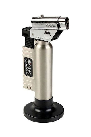 Metal Kasa Torch Pürmüz 1300 Derece Isı Tabancası Aşcı Pürmüzü Siyah