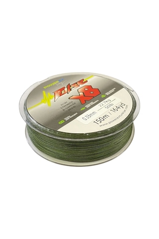 Powerex Pulse 8 Örgü 150m. Dark Green İp Misina