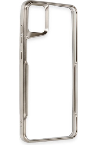 Newface - 386 - Samsung Galaxy Uyumlu A05 Kılıf Boyi Silikon Kapak - - Csmo-tex - Titan Gri