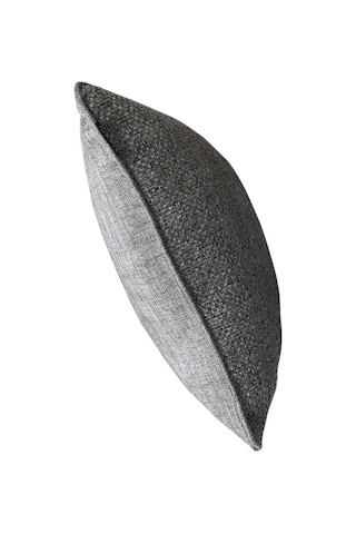 2'lı Hasır Dokulu Fitilli Çift Taraflı Kırlent Kılıfı Koyu Gri-1844 - Koyu Gri