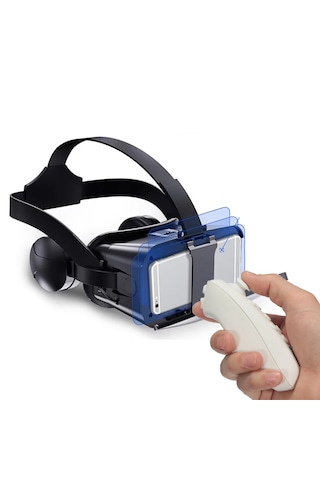 Microcase Vrpark J20 Kulaklıklı Sanal Gerçeklik Gözlüğü + Bluetooth Kumanda