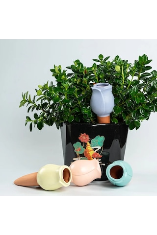 4 Adet Set Otomatik Bitki Sulama Stakes Lale Kendinden Sulama