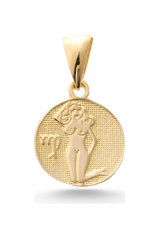 Sefa Gold 14 Ayar Altın Başak Burcu Kolye Ucu