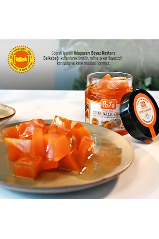 Pol'sgurme Adapazarı Beyaz Kestane Balkabağı Reçeli 285 G