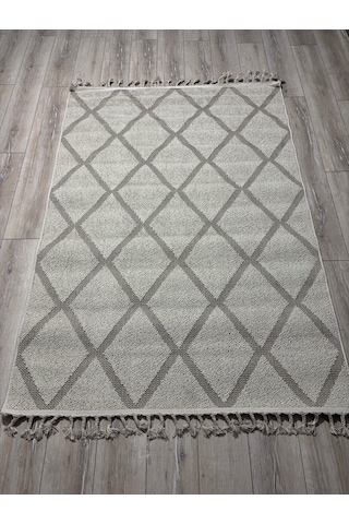 Merinos Halı Jüt İskandinav Halı+140x200 Ebatlı+şık Tasarım