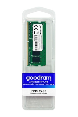 GoodRam 16GB DDR4 3200 MHz CL22 PC4-25600 1.2V SODIM Ram