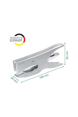Lexroo Pens Tipi Zımba, Mat Metal, 40 Sayfa Kapasiteli, 55490081