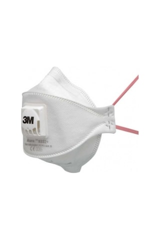 3M 9332A Aura Ffp3 Ventilli Maske1 Adet Beyaz-Standart