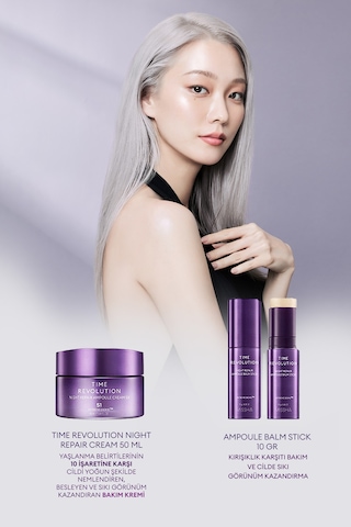 Missha Total Bakım Kremi & Balm Stick Time Revolution Night Repair Cream & Balm Duo Set