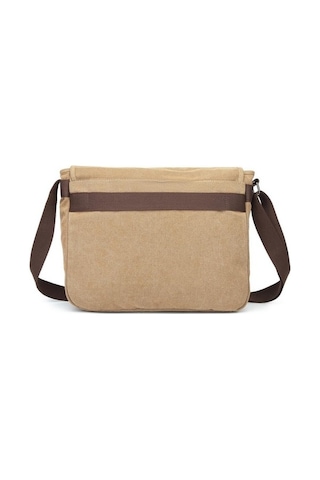 Smart Bags C-active Askılı Postacı Tipi Dosya Çantası Kanvas Kumaş C Active 1317 Gri